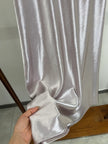 Lavender Acetate Satin Mermaid Midi Skirt | Elegant High Waist Skirt - Luxe Orienta CO., LIMITED
