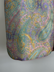 Pink-Purple Paisley Jacquard Rayon Vest – Chinese Knot Button Waistcoat | Luxe Orienta - Luxe Orienta CO., LIMITED