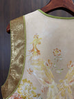 Beige Phoenix Gold Jacquard Embroidered Vest | Modern Chinese Style Waistcoat | LUXE ORIENTA - Luxe Orienta CO., LIMITED