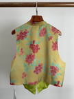 Back view of the peony vest 