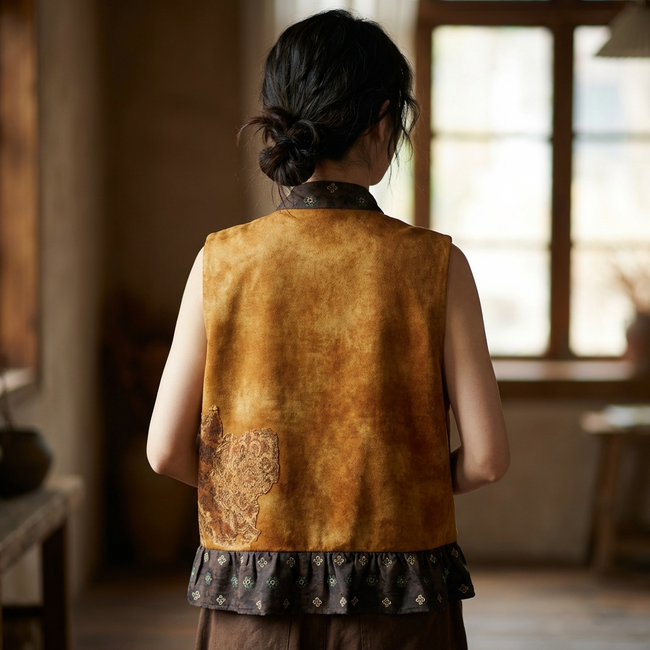  Vest back view.
