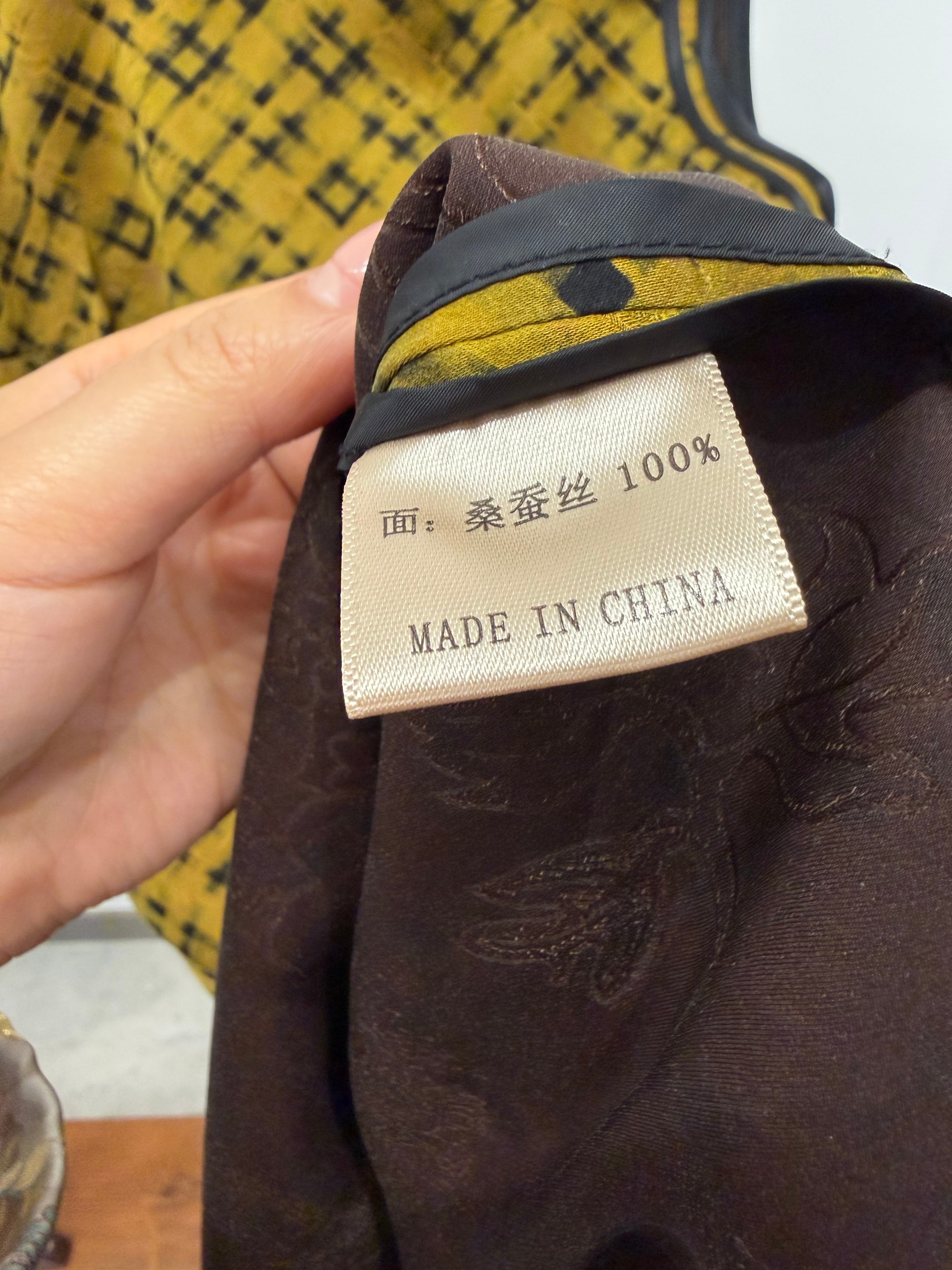 Fabric Label for LUXE ORIENTA QIPAO DRESS