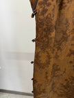 Vintage Brown Xiangyunsha Sleeveless Qipao Dress by LUXE ORIENTA 8