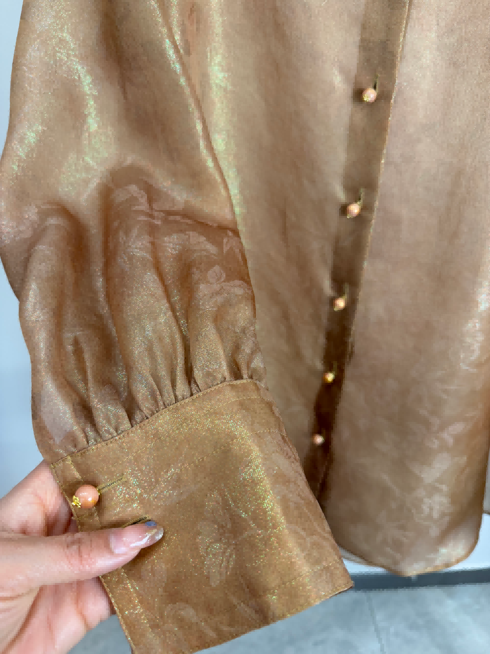 Blouse Sleeve close-up